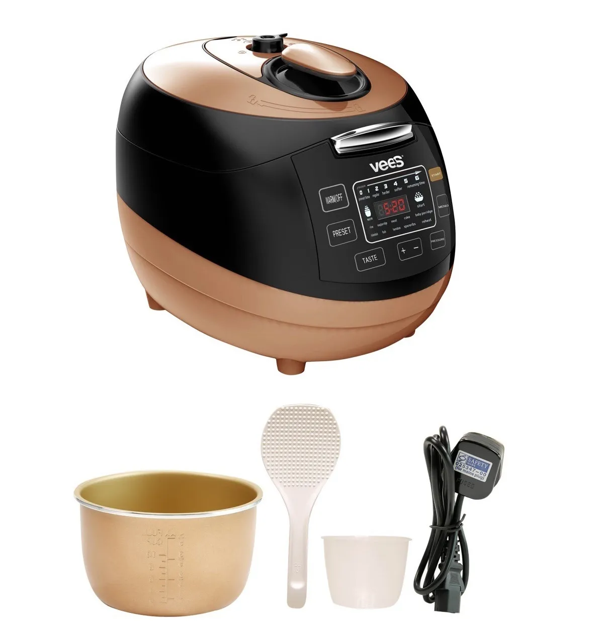  Vees Periuk Tekanan Prime 5L Elite HC-90F