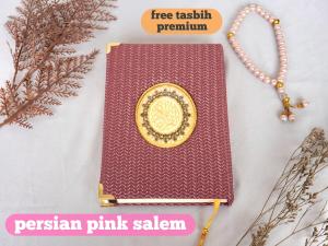 ( Tidak bisa costum nama ) Al-Quran A5 Glitter Persian Free Tasbih Premium