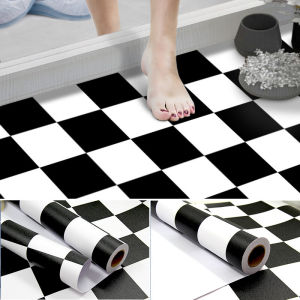 HuiLin. Floor Sticker Waterproof Toilet Kitchen Tile Stickers Non-slip Thickened Self-adhesive Floor Wallpaper