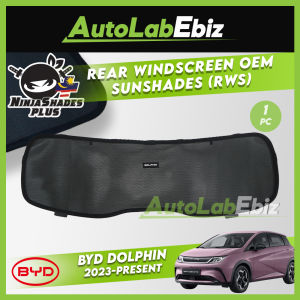 BYD Dolphin 2023-2024 NinjaShades Plus Rear Windscreen OEM Sunshades (RWS)