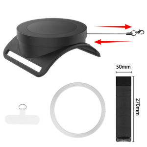 Fonken Running Phone Holder Magnetic Wrist Strap Magsafe Wristband Phone Holder Sports Arm Holder