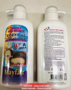 Dầu gội giúp mọc tóc Mayfair essential tonic shampoo 500ml - HX2150