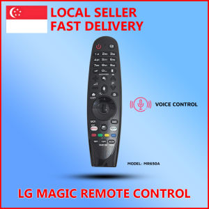 LG Magic Remote Control MR650A - Voice Control Only (No Mouse Pointer) - For LG Smart TVs
