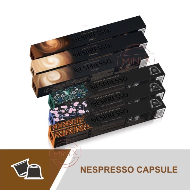 Nespresso Coffee Capsules 10's - TOP SELECTED VARIATION