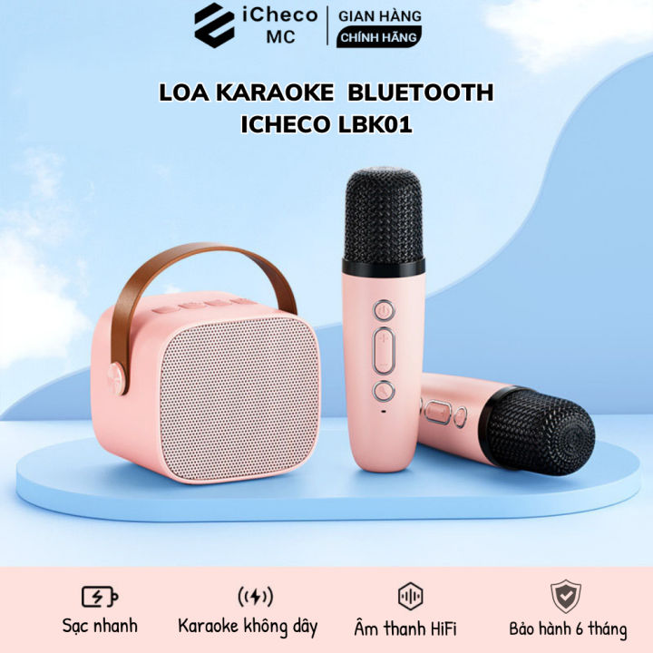 Loa bluetooth mini karaoke kèm mic không dây công suất 5W - Bảo ...