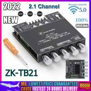 ⚡Limited Time Loss Promotion⚡2022 New Original ZK-TB21 2.1 Channel Amplifier Bluetooth 5.0 Digital Power Amplifier Module
