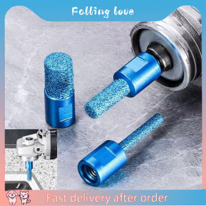 3PCS M10 Grinding File Electric Chain Saw Sharpener Chain Machine Sharpener Emery Grinding Head Thread Vaccum Brazed Diamond Finger Bit Milling Cutter For Ceramic Tile Drilling Grinding Edges Angle Grinder