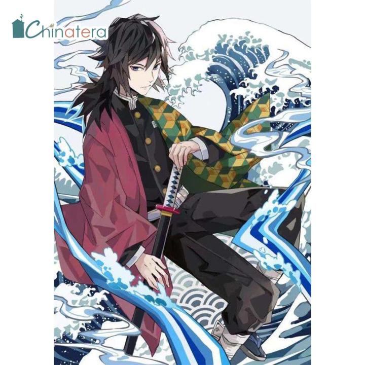 [Chinatera] Demon Slayer Nezuko Zenitsu Shinobu 5D DIY Full Drill Round