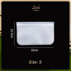 Túi Bảo Quản Thực Phẩm Túi Đựng Thực Phẩm Trong Suốt Khóa Zip Tái Sử Dụng Nhiều Dùng Được Cho Tủ Lạnh