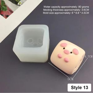 SPARAK 1Pcs Animal Bunny Kitten Silicone Mold Cute Cartoon Cartoon Mold  Multifunctional Baking Mould For Baking Egg Bites Muffin Top Pan Cake Chocolate Pie