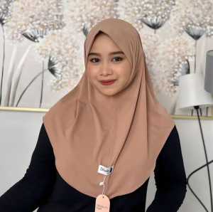 dhinda hijab - Bergo non pet antem Size M jersey