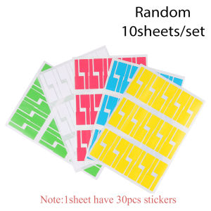 【Ready Stock+COD】 150/300pcs Self-adhesive Wire Network Waterproof Stickers Identification Tags Cable Labels Fiber Organizers