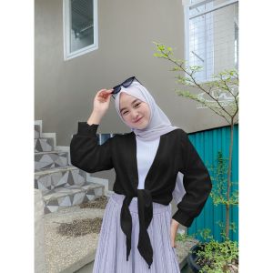 CARDIGAN BASIC OUTER CERUTY BABYDOLL PREMIUM
