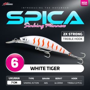 Lure Minnow Casting Hayumake SPICA Sinking Lure