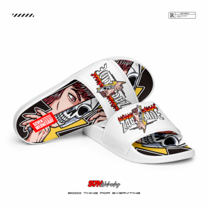 BRZ-DRAKE Sandal Slop Pria Wanita Trendy Sandal Slide On untuk Anak 26-35 untuk Dewasa 36-43