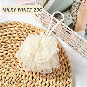 Soft Bath Loofah Shower Ball Rich Foam Exfoliating Mesh Sponge Quick-Dry Hanging Design