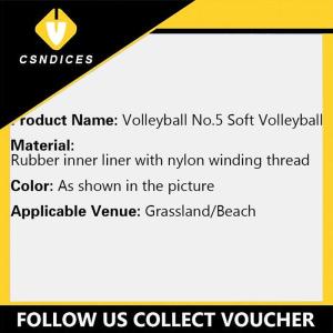 [Csndices] Volleyball Style Professional Competition Volleyball Size 5 Indoor Volleyball Outdoor Beach Volleyball Children Training