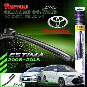 FORYOU Premium Silicone Coating Wiper Blade For Toyota Vios Yaris Altis Camry Avanza Innova Rush