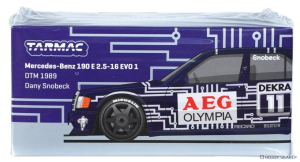 Mô Hình Xe Tarmac Works 1/64 Mercedes-Benz 190 E 2.5-16 EVO 1 DTM 1989 Dany Snobeck