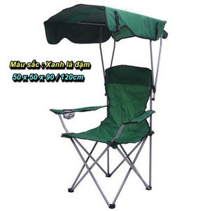 Ghế Xếp Có Mái Che Glotify Camping Chair UPF 50+ (Fishing Beach Camping) - WorldMart
