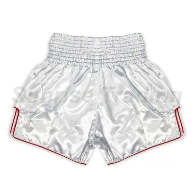 กางเกงมวยไทย Muaythai Boxing Shorts ST1 Men Women Adult กางเกงกีฬา ผู้ใหญ่ มวยสีล้วน