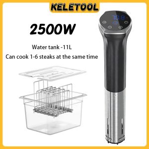 Smart WiFi Sous Vide Cooker APP Control IPX7 Waterproof Stainless Steel Thermal Slow Cooking Device for Restaurant