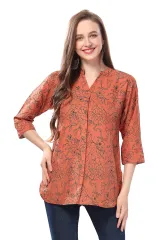 Kurti Women Indian New Design 2023 Cotton Top Designer Long Short Kurtis  Kurta Tunic Blouse Plus Size Dupatta Palazzo Set Punjabi Suit Saree Sari  Tudung Sarong UD13185ATTP