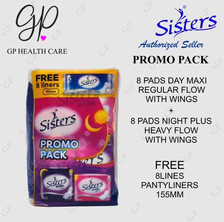Sisters Sanitary Napkin Promo Pack GP Health Care Lazada PH