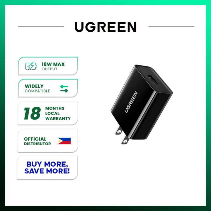 UGREEN 18W/36W Quick Charge Wall Charger Adapter for Android