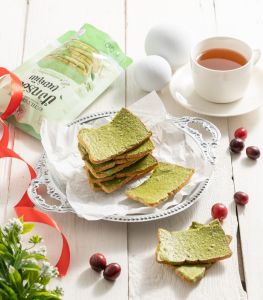 ขนมปังกรอบเนยหนึบ RICHLY BROWNIE ชิ้นใหญ่จุใจ หอม หวาน เคี้ยวเพลิน