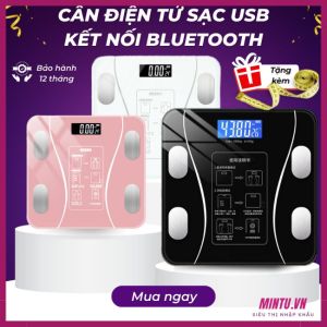 Cân Điện Tử sức khoẻ Kết Nối Bluetooth Phân Tích Chỉ Số Cơ Thể - Cân Sức Khỏe phân tích chỉ số cơ thể hàng chính hãng tặng kèm thước dây