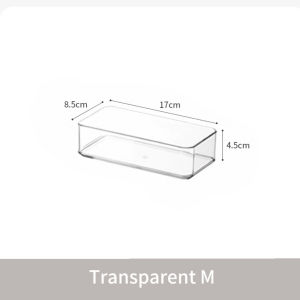 Classy Luxe Multifunctional Desktop Storage Box Drawer Stackable Storage Box Kitchen Office Jewelry Transparent Acrylic Compartment Box