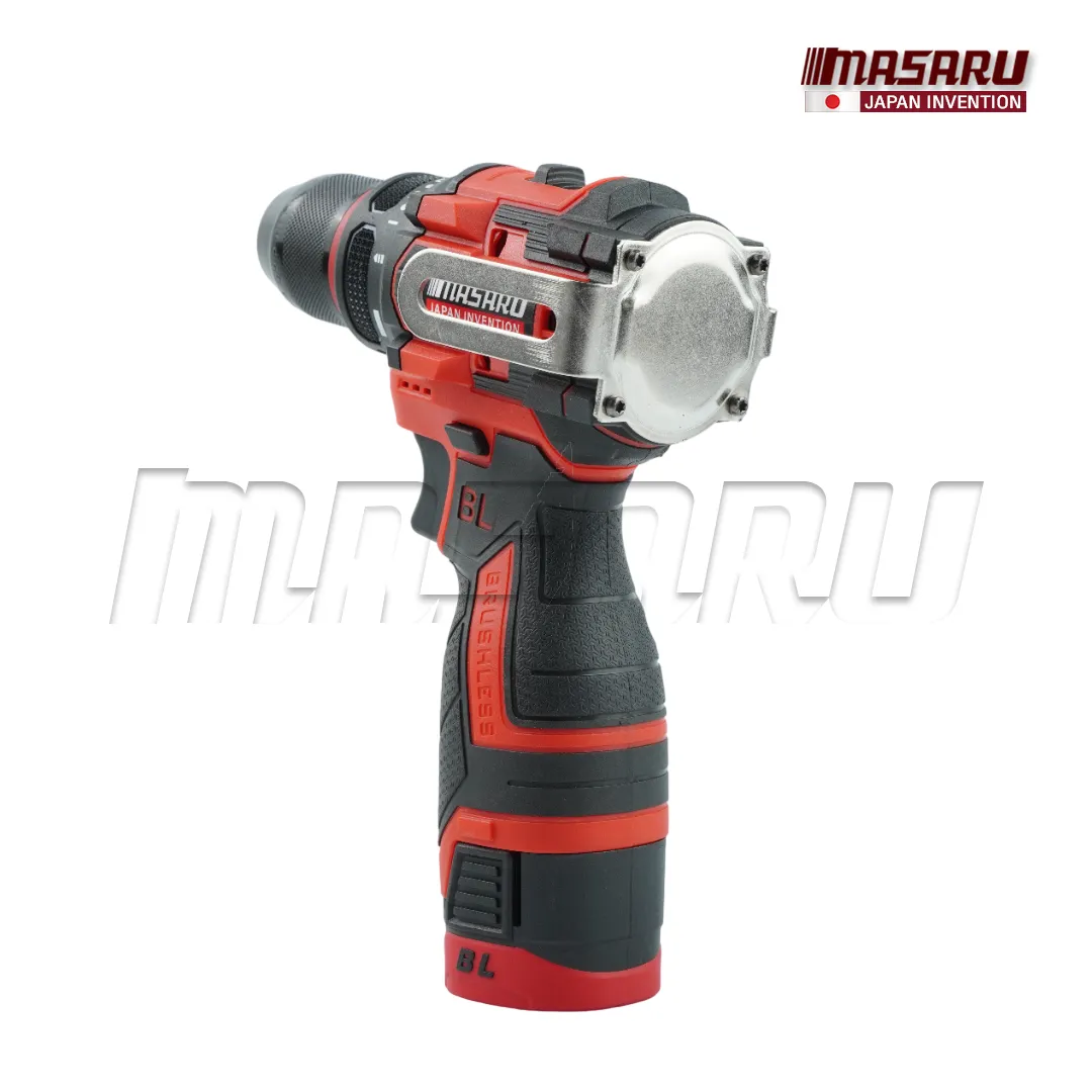 MASARU รุ่น MSR-CD205 แรงบิด 45 N.m สว่านไร้สาย รองรับงานหนัก สว่านไขควงไร้สาย 2 ระบบ เจาะ ขันสกรู มอเตอร์บัสเลส