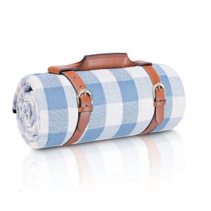 ZHUOHUA Picnic Blanket Extra Large Waterproof and Foldable Beach Mat Outdoor for 8 Adults Camping Park Beach Grass Indoors