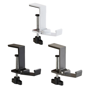 Aluminum Alloy Retractable Earphone Stand With Foldable Design And Desktop Hanger Organizers