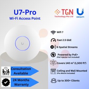 Ubiquiti UniFi Access Point U7 Pro *No POE Injector*