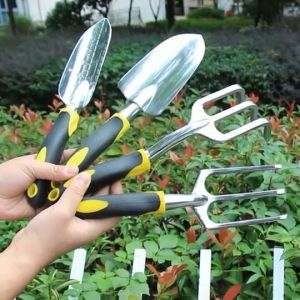 Aluminum Alloy Garden Shovel Lightweight Multi-Tool for Digging Weeding & Planting Gardening Shovel Flower Shovel Transplanter