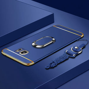 LANLIN For Samsung Galaxy Note 9 / Note 8 / Note 5 Phone Case Ultra Thin Matte Hard PC Holder Casing For Samsung Note 9 Case With Free Ring Stand Holder & String