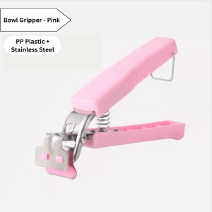 Ready Stock Stainless Steel Bowl Holder Gripper Anti-Scald Heat Resistant Heavy Duty Dish Plate Steaming Pot Clip Lifter Tongs Clamps Oven Air Fryer Microwave Silicone Gloves Handle Tools Durable Household Item Kitchen Tools Organizer Blue Pink Cheap