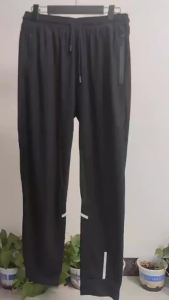 Lulu กางเกงกีฬาโยคะแห้งเร็วสำหรับผู้ชายกางเกงสกินนี่ยางยืดหลวมวิ่งฟิตเนส