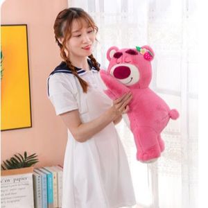THÚ BÔNG LOTSO GẤU DÂU LOTSO SIZE LỚN CAO CẤP LÔNG MỊN AN TOÀN CHO BÉ ẢNH THẬT