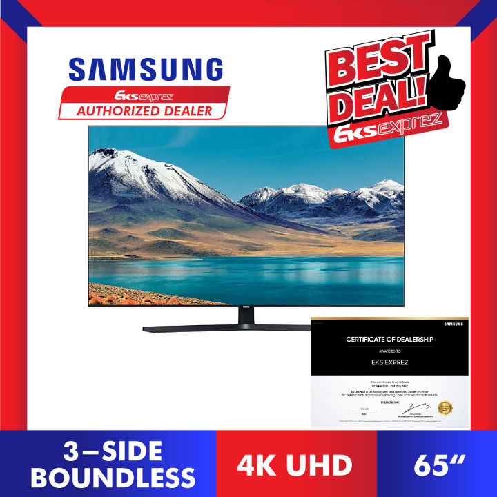 Samsung 65" TU8500 4K UHD Smart TV | UA65TU8500KXXM | UA65TU8500 | 65TU8500 | Samsung Smart TV | Voice Control | Samsung TV