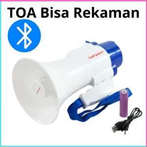 COD Cepat Pengeras Suara Toa Megaphone Bluetooth U Disk Recording Alert 5W Fungsi Merekam TOA Corong- 518
