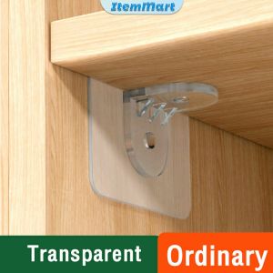 Shelf Support Right Angle Plastic Partition Clapboard Cabinet Hanger Layered Corner Bracket