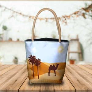 ALVYSTREET - Grosir Totebag Mini | Motif Makkah | Souvenir Umroh & Hajj | Gambar Printing High Quality | Terbaru | 25 Motif
