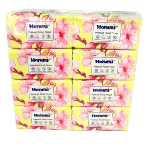 Heartbaby Harumi 8/16 Packs Tissue Paper 4Ply Interfolded Premium Tissue (480 sheets)