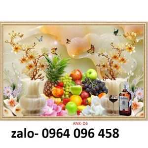 Tranh gạch 3d ốp tường phòng thờ - DCX333