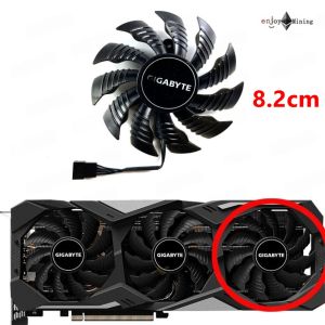 พัดลมการ์ดจอ GIGABYTE (8.2cm) RTX 2060S 2070 2070S 2080 2080S 2080ti Graphics Card Fans