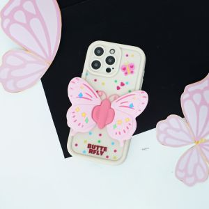 Softcase timbul butterfly 3D for all type HP | OPPO A17 - OPPO A15 - OPPO A16 - RENO 7 4G - RENO 7 5G | 3D 11 |