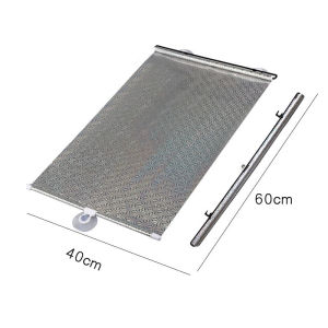 【Malaysia Stock】Sucker Type Universal Sunscreen Blackout Curtain Sunshade Roller Blinds Bedroom Office Balcony Sunshade Curtains Nail-free Punch-free